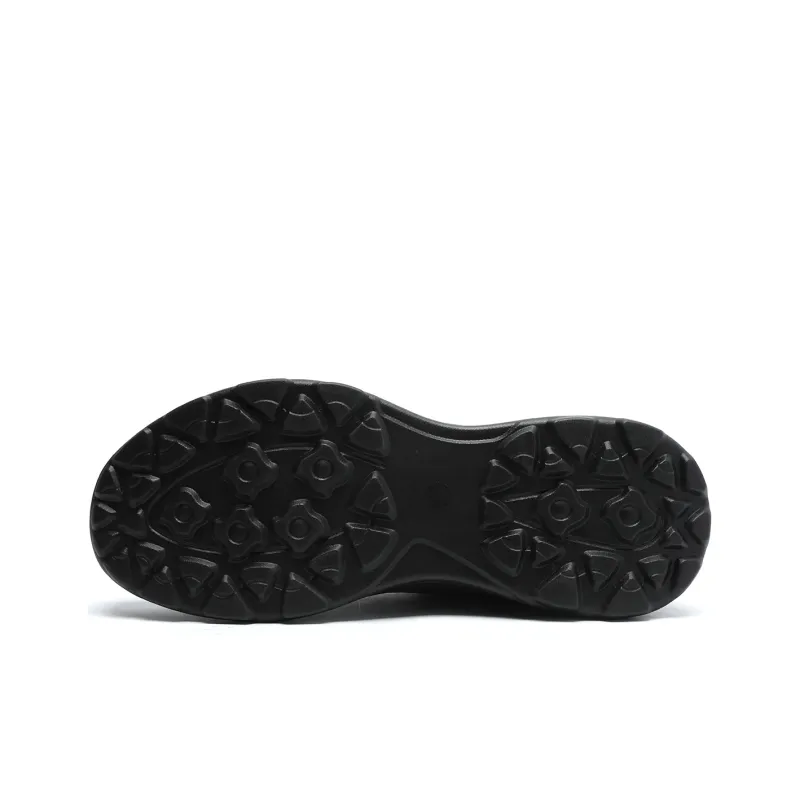 Mulinsen Travel Shoes Durable Lightweight And Breathable Low Top Casual Shoes Men's Black-3