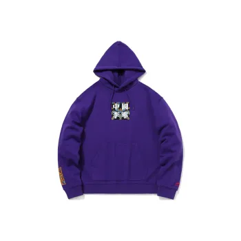 LiNing Sweatshirts Men New Lakers Purple
