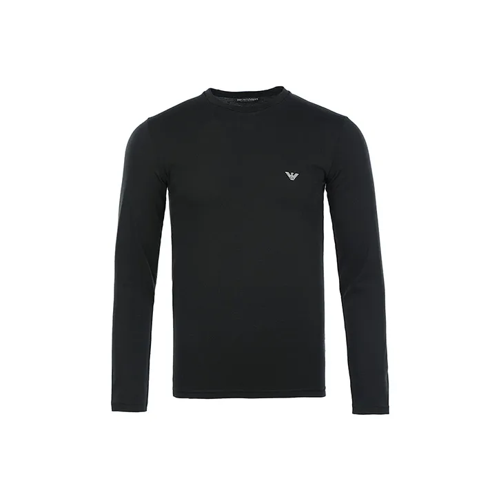 EMPORIO ARMANI T Shirts Men Black-0