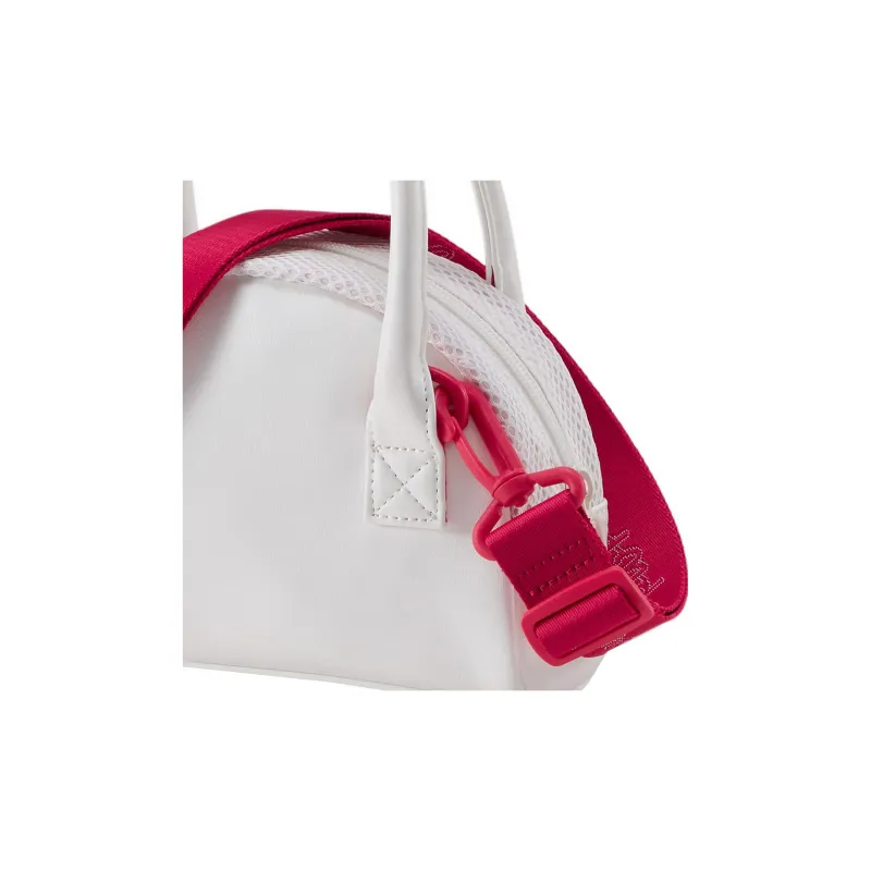 PUMA Polyester Shoulder Bag Crossbody Bag Handbag Mini Women's White/Pink-3