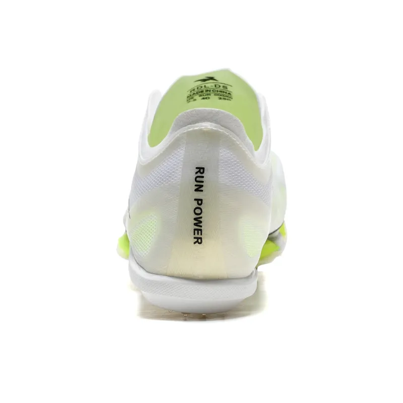 Dynamic Power Cushioning, Slip Resistant, And Abrasion Resistant Low Top Running Shoes Unisex White Green-3