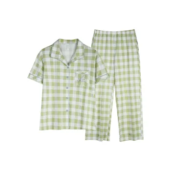 Xuan Liang Pajama Set Women's Creamy Fruit Green