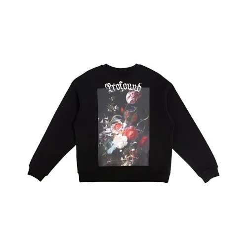 buscemi printed fleece hoodie item