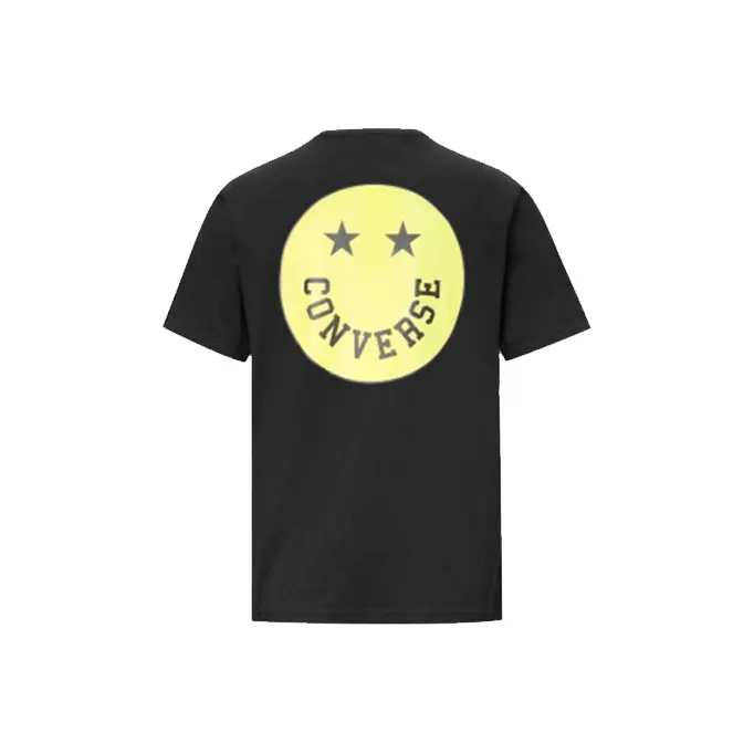 Converse Set-in Sleeve T-Shirt Men's Black-0