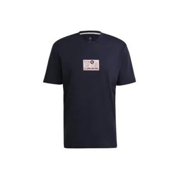Adidas T Shirts Men Ink Blue