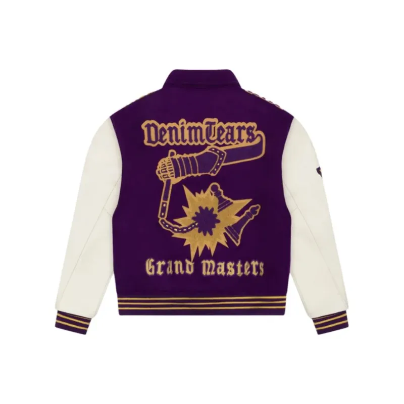 Denim Tears Grandmaster Varsity Jacket-1