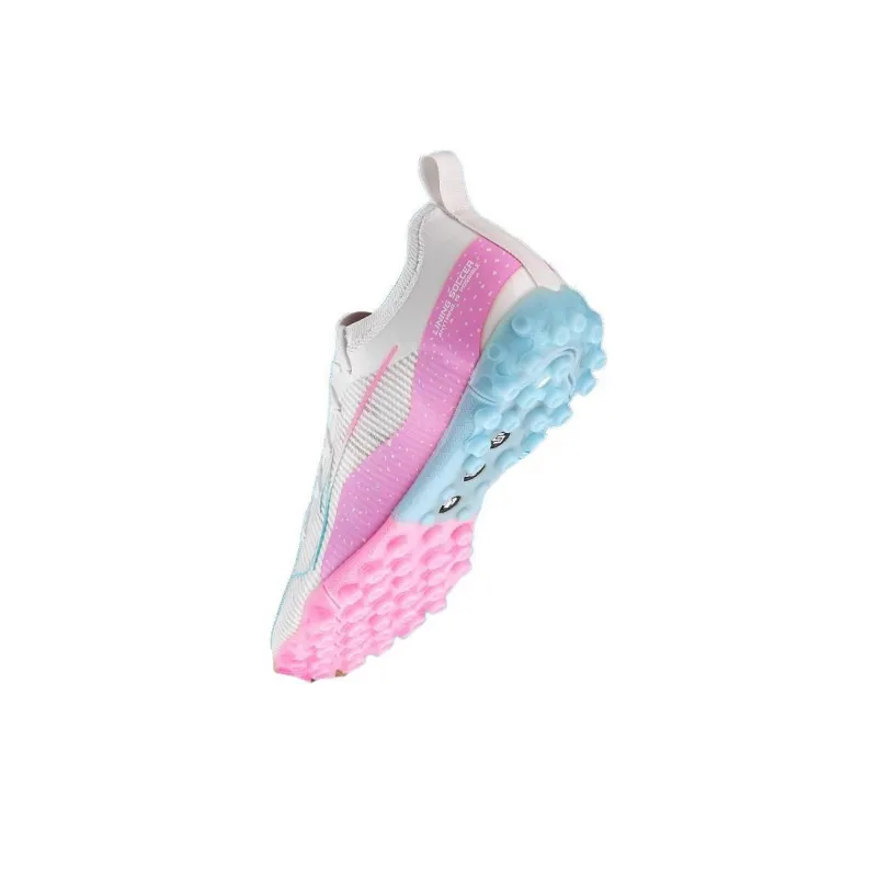 LiNing Wear resistant And Lightweight Training Shoes Men's White Pink-3
