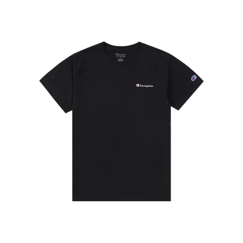 Champion Straight T Shirt US Version Unisex Sky Blue