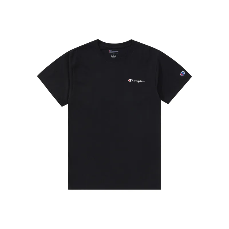 Champion T Shirt US Version Unisex Black-0