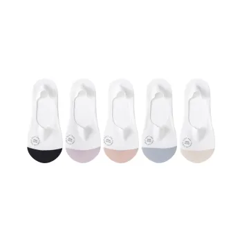 Caramella No Show Socks Women's 5 Pack