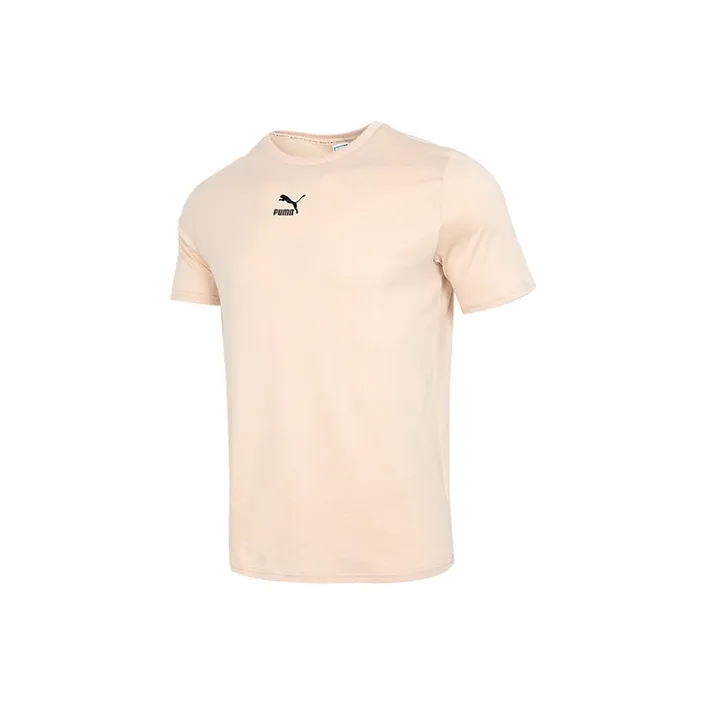 PUMA T Shirts Men Flesh Pink-0