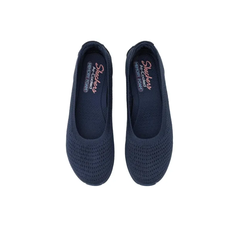 Skechers Be Cool Anti Slip Wear Resistant Low Top Casual Shoes Women's Dark Blue-2