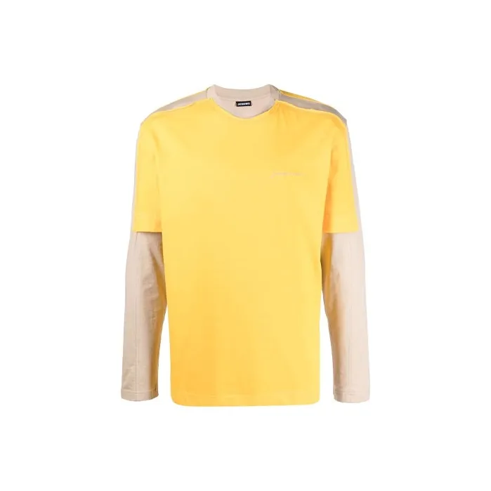 Jacquemus T-Shirts Men Yellow-0