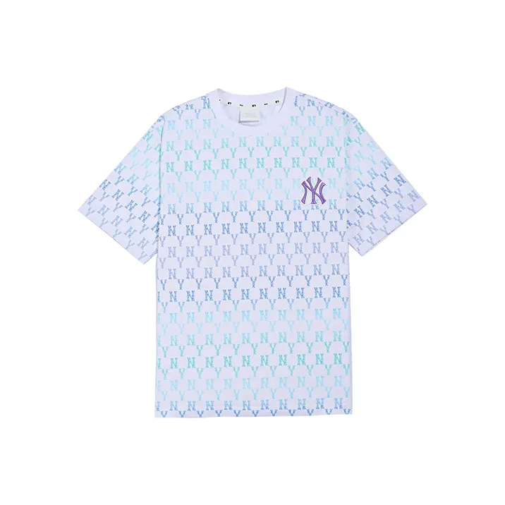 MLB New York Yankees T Shirt Unisex Light Blue-0