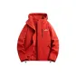 Red[Single Windbreaker Jacket]
