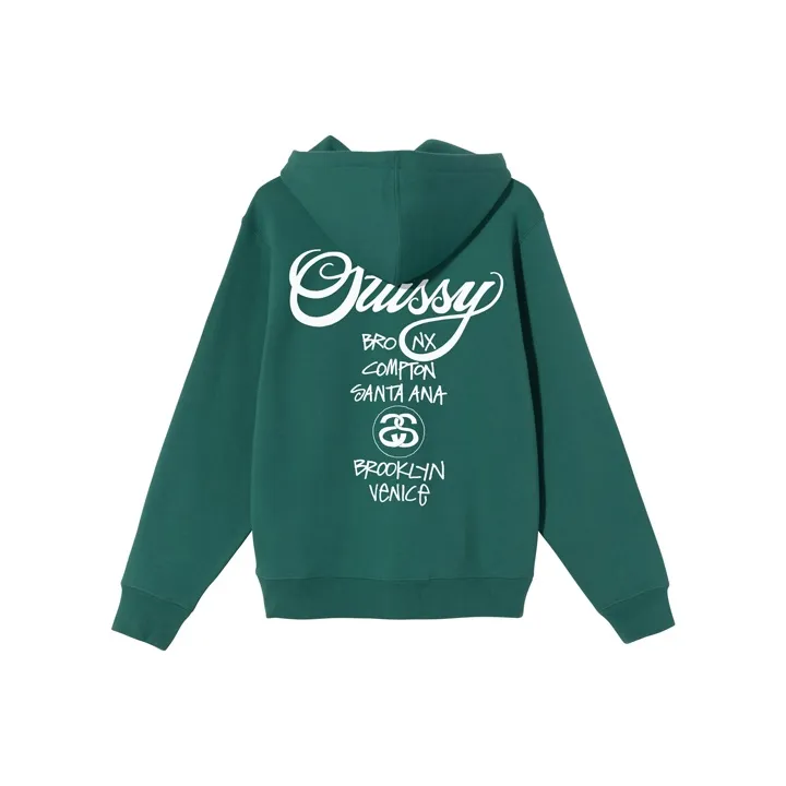 Stussy World Tour Zip Hoodie-8