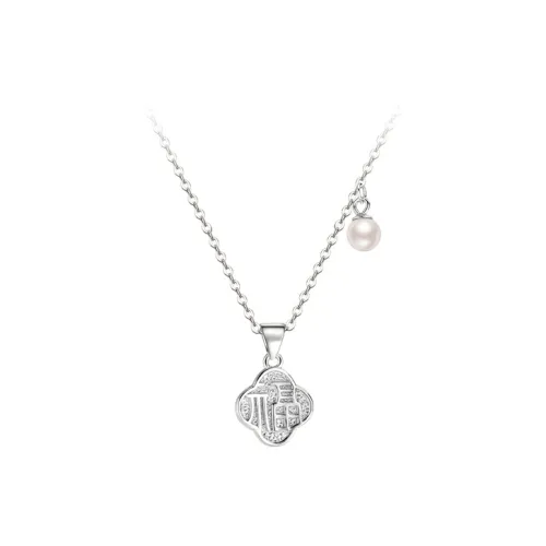 GLOIRE S999 Fine Silver Necklaces Women's