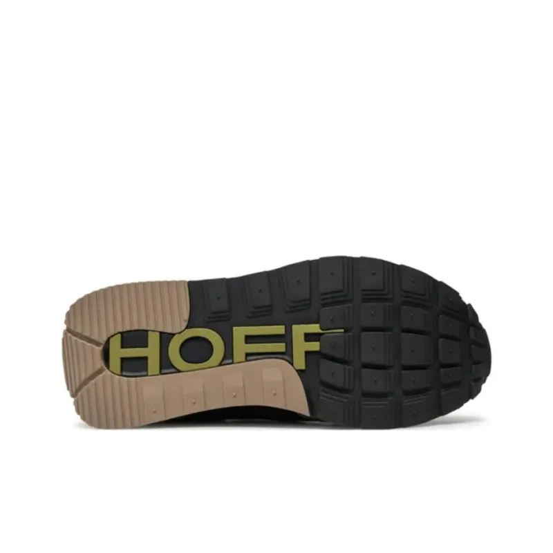 HOFF Anti Slip Wear Resistant Low Top Casual Shoes Men's Black Gray Color-5