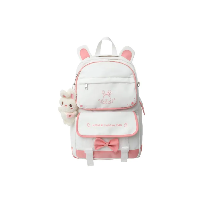 H YXIANG Nylon Backpack Unisex Multicolor-5