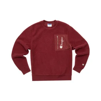 Champion Sweatshirt US Version Unisex Deep Red