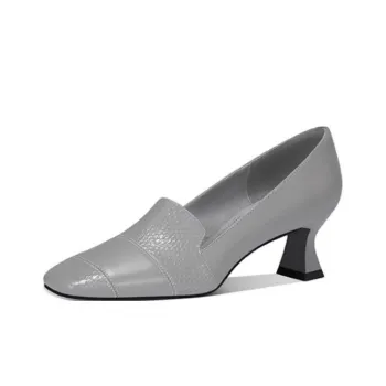 JESSICA SOPHIA Flared Heel High Heels 6cm Women's