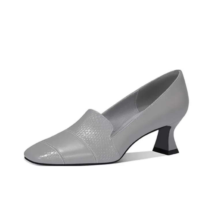 JESSICA SOPHIA Flared Heel High Heels 6cm Women's-2
