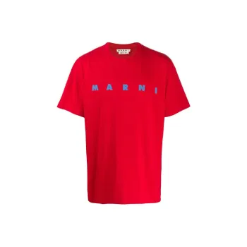 MARNI T-Shirts Men Red