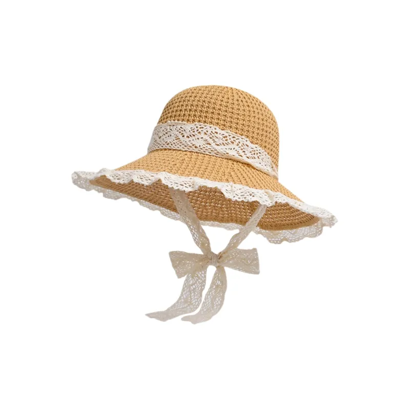MEETSUNNY Paper Bucket Hats Women's-1