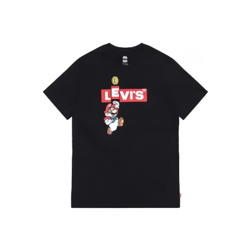 Levis T Shirts Men Black