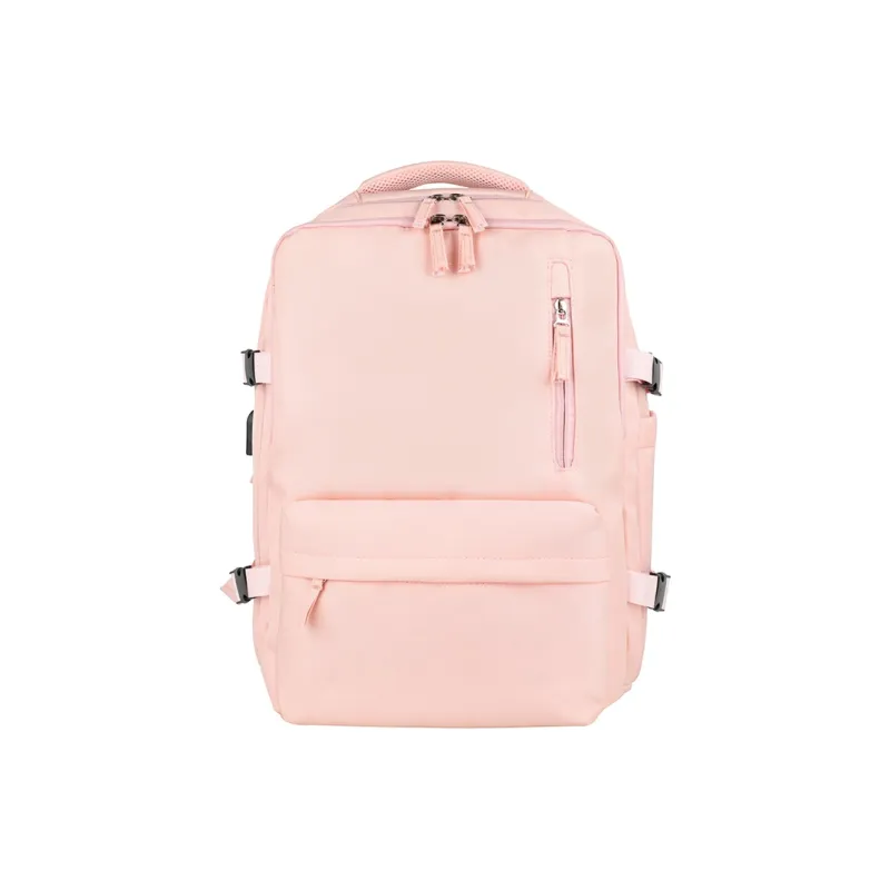 SUN EARTH &U Nylon Fabric Backpack Regular Unisex Multicolor-2