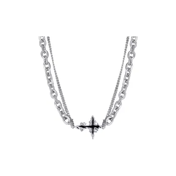 Cooraree Titanium Steel Necklaces Unisex