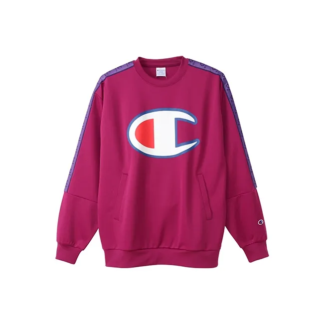 Champion Crew Neck Regular Sweatshirt Japan Version Unisex Purple-0
