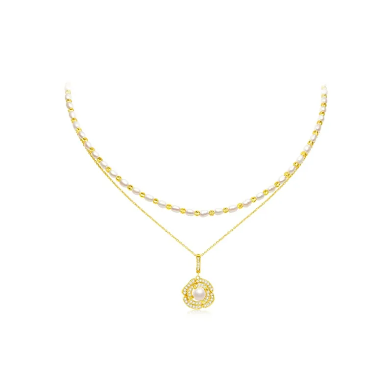 CHOW TAI SENG Pearl Necklaces Women's-0