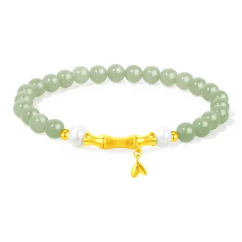 Branded Jewelry Bracelets Green Jade Women's