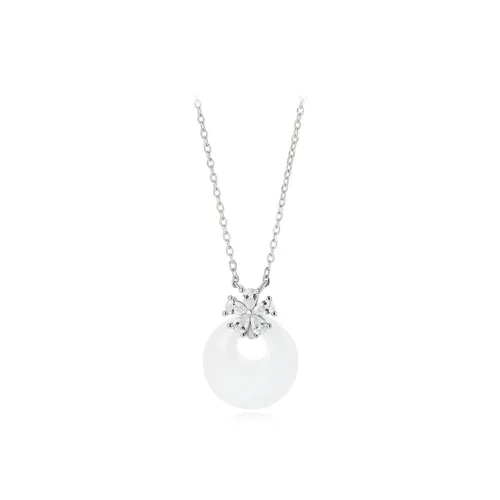 SWEET PLANET Chalcedony Jade Necklaces Women's