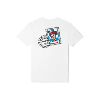 Vans x Where’s Waldo Set-in Sleeve T-Shirt Unisex White