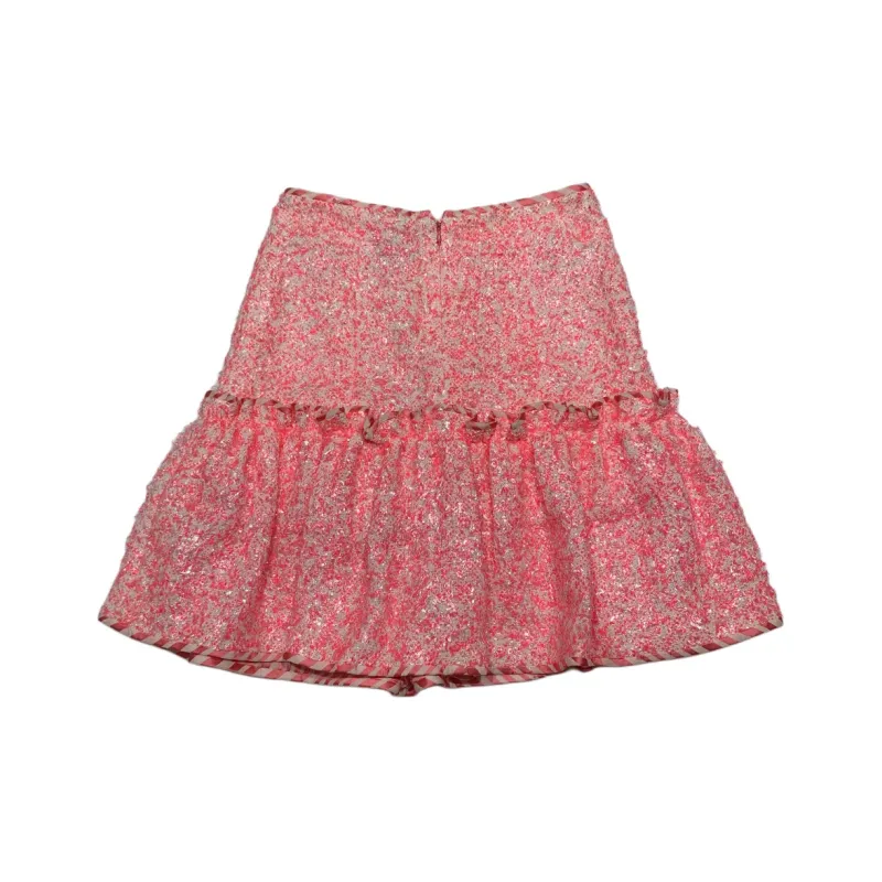 CHANEL Casual Short Skirts Women's Pink-1