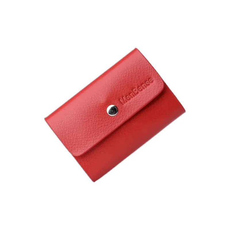 OUZIHUANG PU Card Holder Regular Unisex Multicolor-8