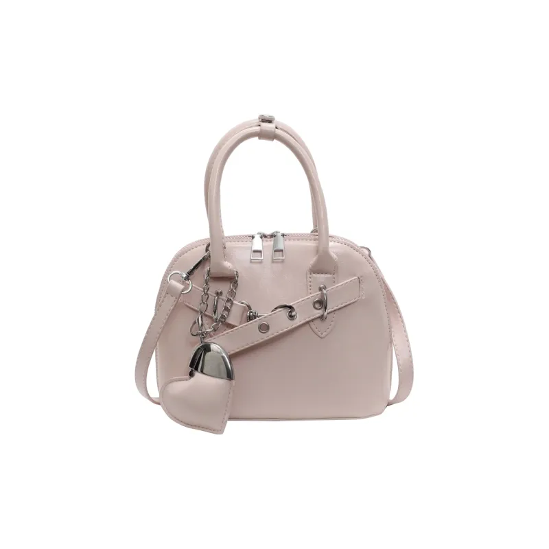 Yalu PU Shoulder Bag, Crossbody Bag, Handbag Regular Women's Black/Light Pink/Ecru/Light Blue-8