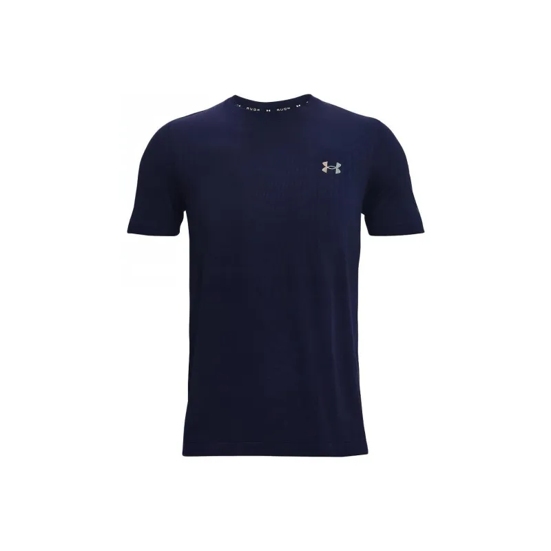Under Armour RUSH T Shirt Men's Navy Blue-0