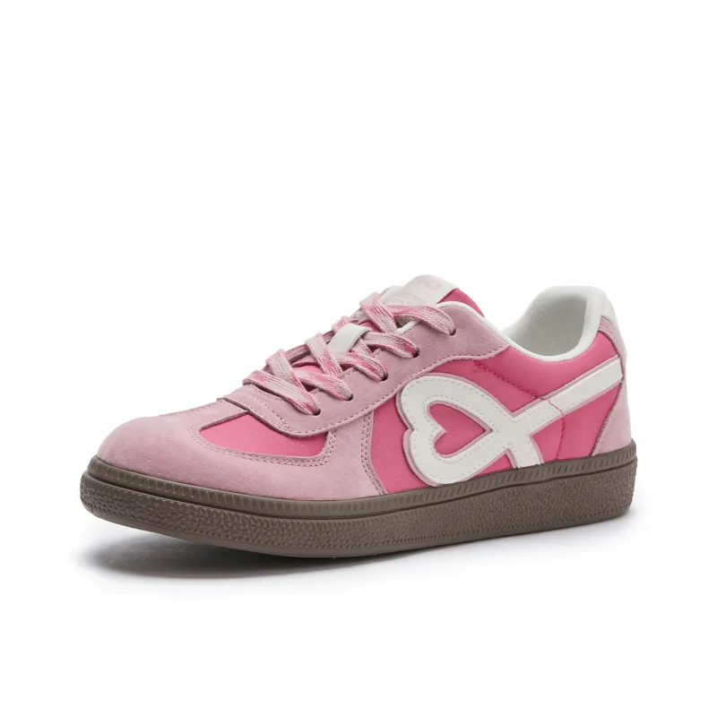 Hotwind Heartbeat Early Spring Collection Anti Slip Wear Resistant Low Top Skateboard Shoes Women's-1