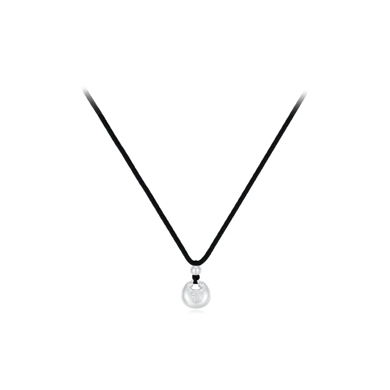 FBRUE 999 Fine Silver Necklaces Women's-0