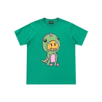 Drew House Smiley Collection T Shirts Unisex Green