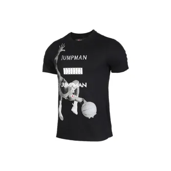 JORDAN T Shirts Men Black