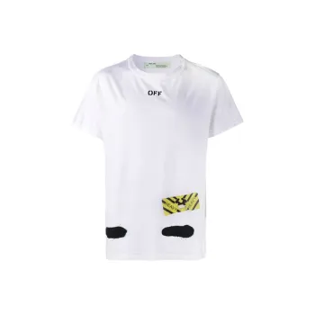 OFF WHITE Back Logo Spray T Shirt
