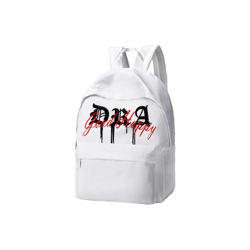 DRACONITE Polyester Backpack Laptop Bags Unisex White-23