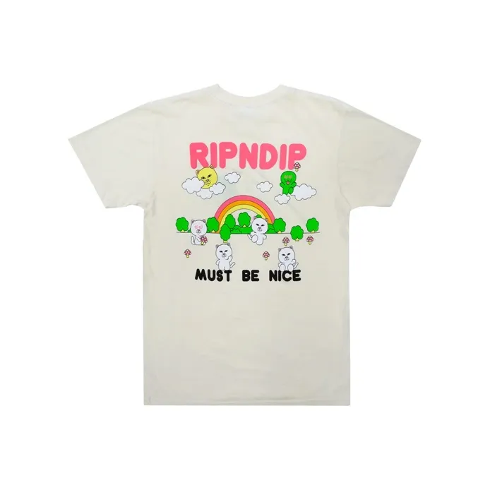 RIPNDIP Straight T-Shirt Unisex Pink-0