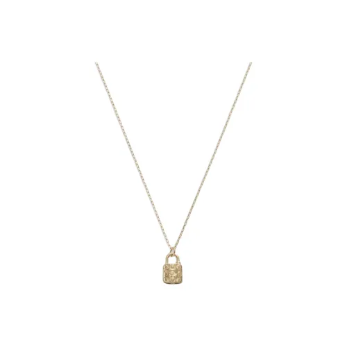 COACH 14K Gold, Diamond Necklaces Women's Gold