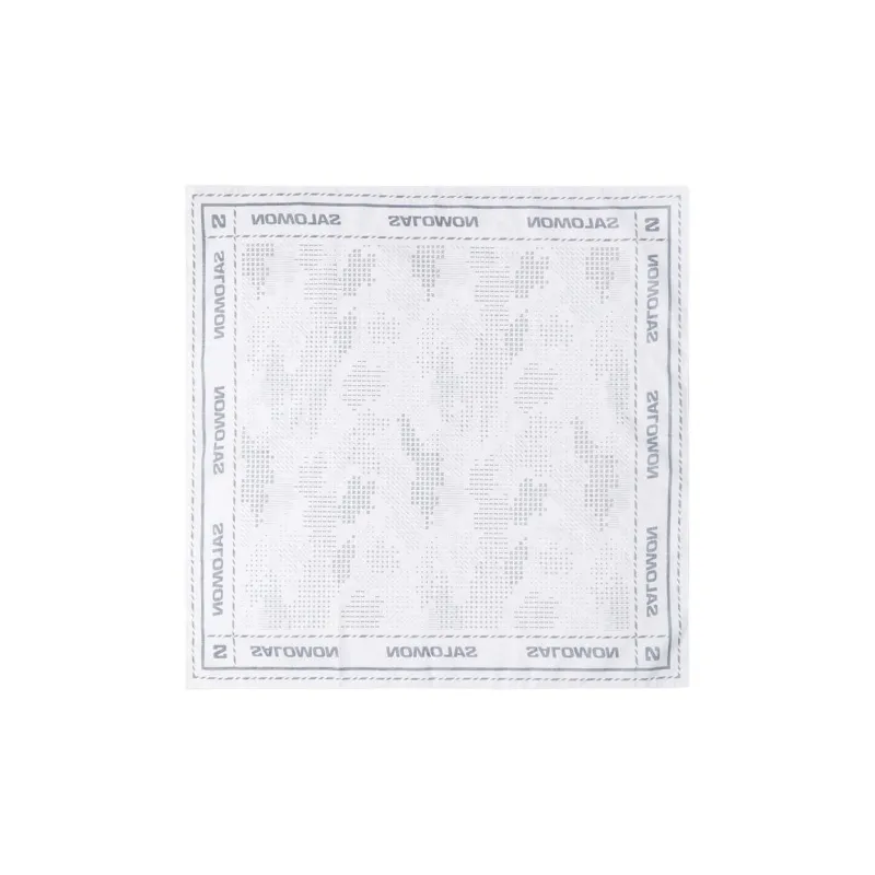 SALOMON Cotton Headwraps Unisex White-1