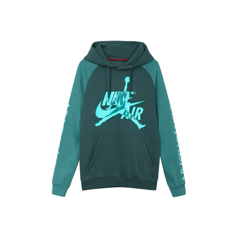 JORDAN Sweatshirts Men Black Green-0